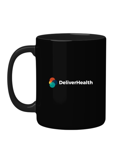 Ceramic Mug- Black- 350ML